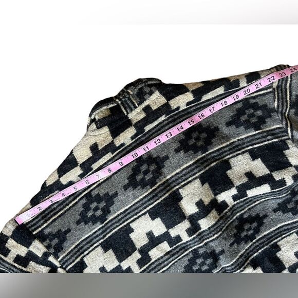 Vintage Aztec Patterned Wool Blazer - Picture 13 of 16